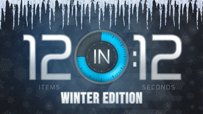 12 in 12: Winter Edition